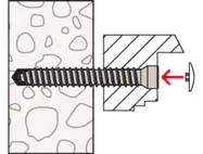 Fischer čep za trubo vijke FFS A 100/1