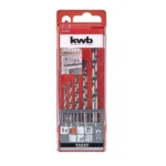 KWB 5-dijelni set borera za kamen i beton 3-8 mm 49044300