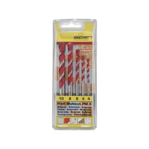 Alpen 5-dijelni set burgija  4-10mm PROFI MULTICUT 0000100705100