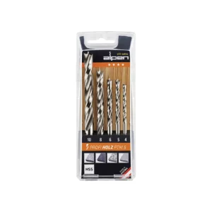 Alpen 5-dijelni set burgija za drvo Profi Holz 4mm-10mm 0000600114100