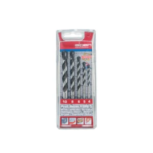 Alpen 5-dijelni set burgija za beton 4-10mm HM PROFI 0022700222100