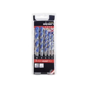 Alpen 5-dijelni set burgija za granit 4-10mm 0025700005100
