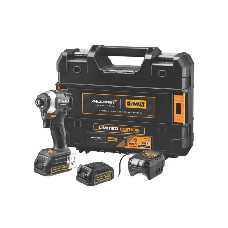 DeWALT aku udarni odvijač 18V MCLAREN TEAM DCF85ME2GT Kit