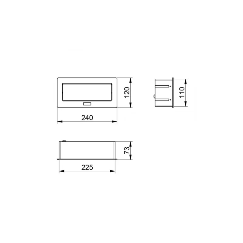 GTV AE-PBSC3GS-20N utičnica SOFT 3xSCHUKO AC220-240V 50 / 60Hz IP20 1.5 m