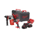 Milwaukee set aku alata udarna bušilica M18 FPD2 i čekić bušilica SDS + M18 FHX 4933479531