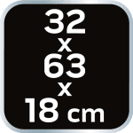 Neo Tools ruksak za planinarenje vodootporan 30 L 63-131