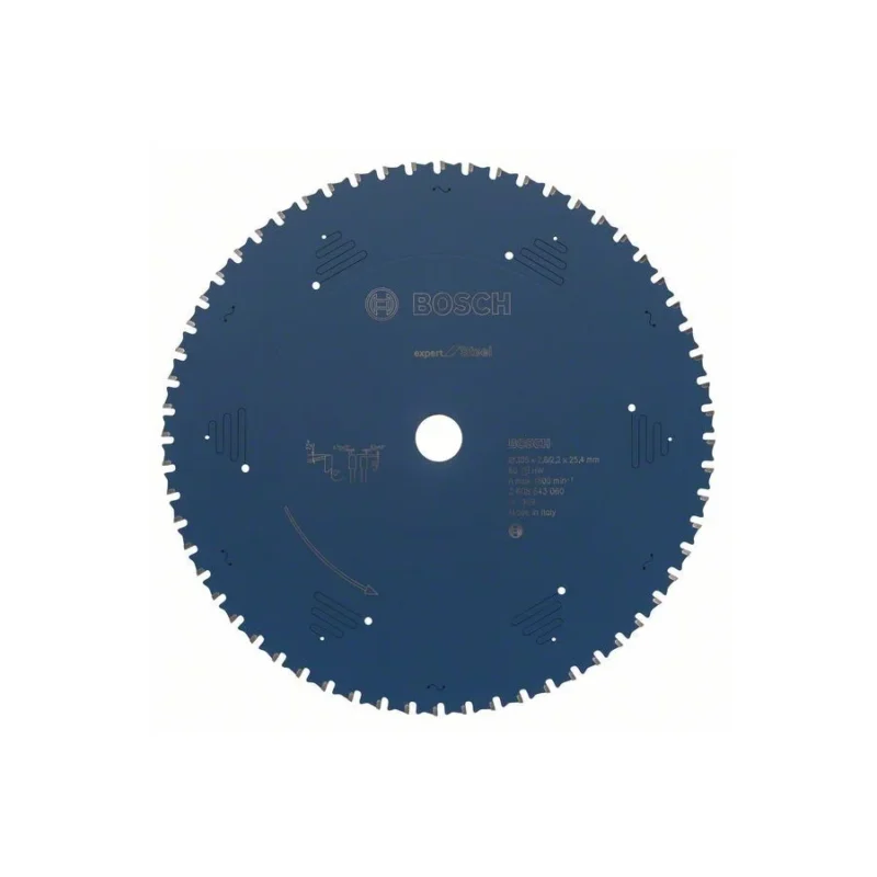 Bosch list kružne pile/cirkulara 305x2.6/2.2x25.4mm 60 Z  Expert for Steel