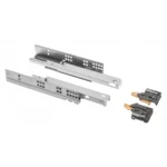 GTV kuglična vodilica MODERN SLIDE za drvene ladice PUSH sistem (potpuno izvlačenje.) PB-0SHX