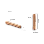 Trafimet držač volfram elektrode L25mm TIG 9 20 25 - 1.6 mm