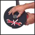 Einhell aku ugaona kutna brusilica Power X- Change AXXIO 36/230 Q	- Solo