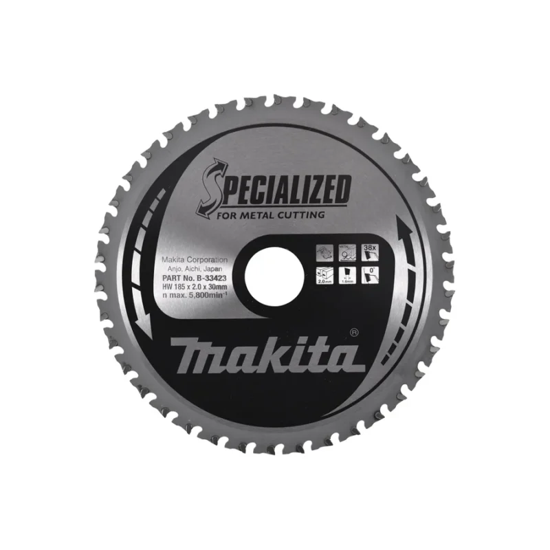 Makita list rezna ploča za metal za pilu SPECIALIZED 185x30mm 38Z B-33423