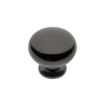 GTV dugme ručkica GS-BERGA - Hrom - Čelik -Crni