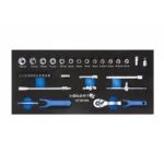 Hoegert set kolica za alat sa 6 ladica i 221 komada pribora