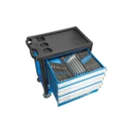 Hoegert set kolica za alat sa 6 ladica i 221 komada pribora