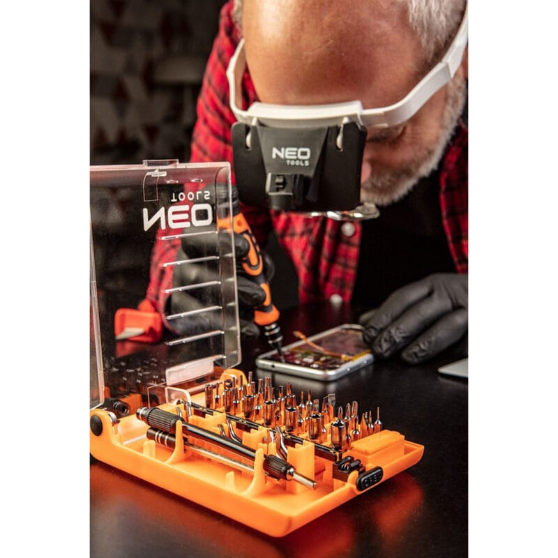 NEO Tools naglavna uvećavajuća lupa sa LED osvjetljenjem NEO 06-130