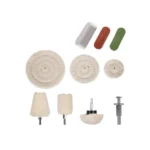 10-dijelni set polir vata krpa za poliranje sa pastama 08338