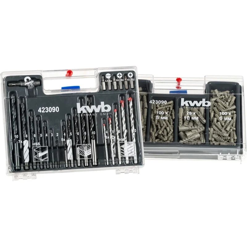 KWB 300-dijelni set burgija bitova i tiplova 423090