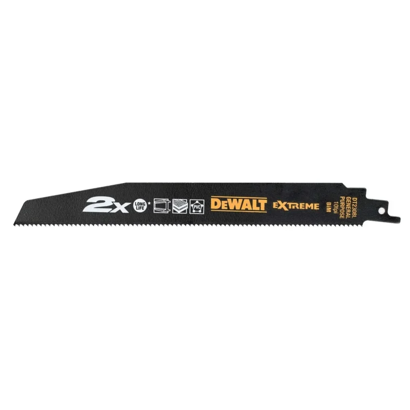 DeWalt pila za recipročnu pilu za metal EXTREME 228 mm DT2308L-QZ