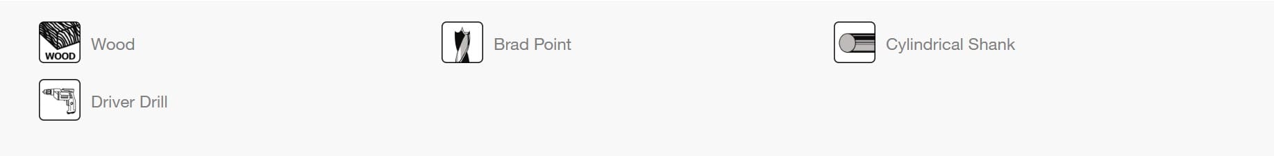 Makita 8-dijelni set burgija svrdala za drvo D-77257