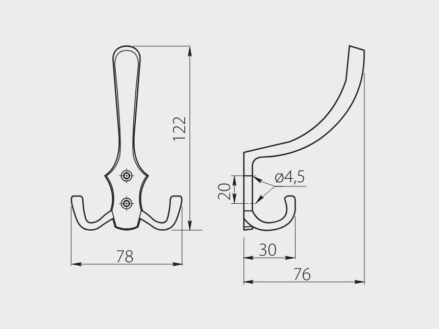 GTV vješalica WZ-K24 -AO