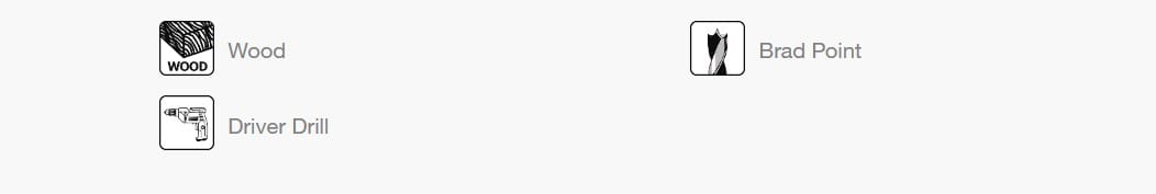 Makita burgija za drvo 9 x 125 mm D-07082