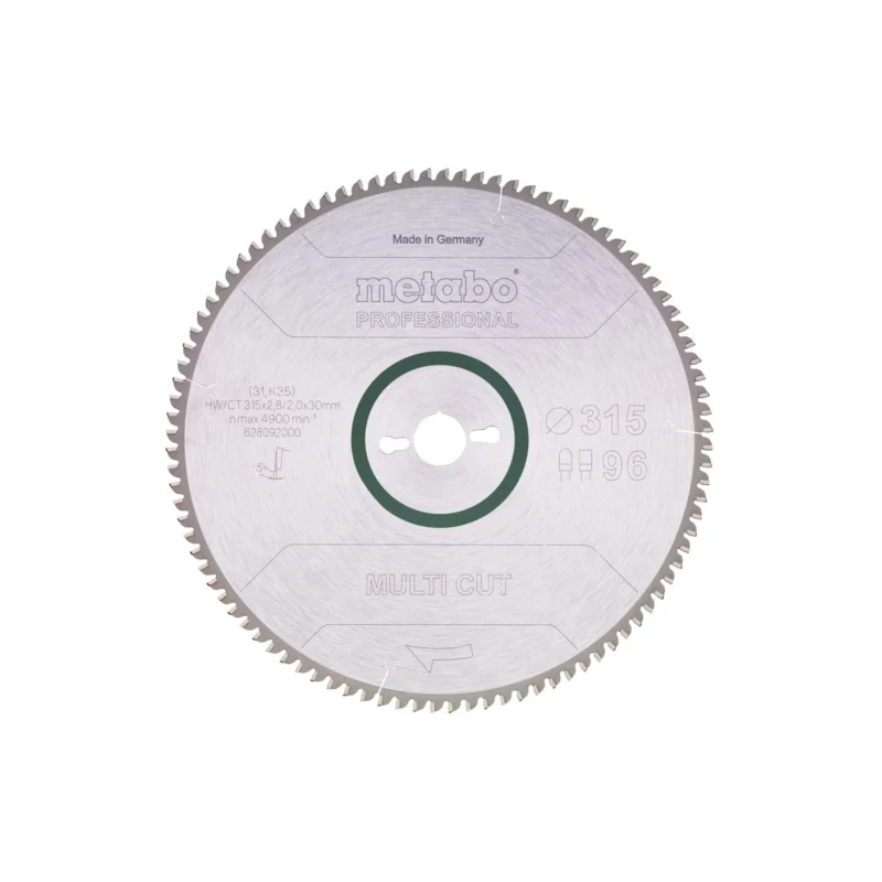 Metabo list kružne pile/cirkulara 315 x 2.8/2.0x30 Multi Cut Professional 628092000