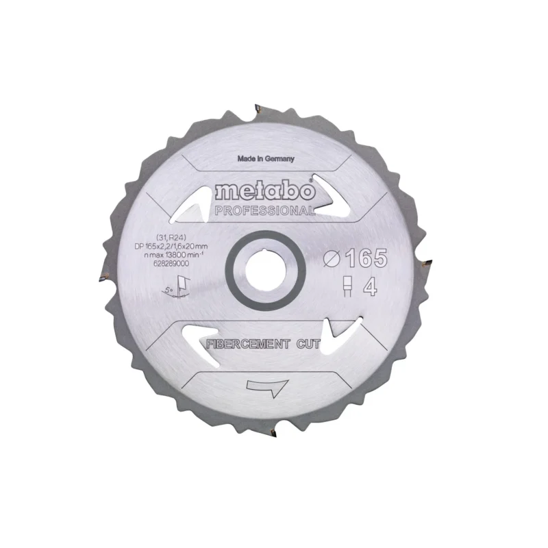 Metabo list kružne pile/cirkulara 165 x 2.2/1.6 x 20 FIBERCEMENT CUT - PROFESSIONAL 628289000