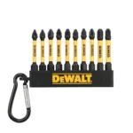 DeWALT 10- dijelni set PZ bitova 57 mm FLEXTORQ  DT7276