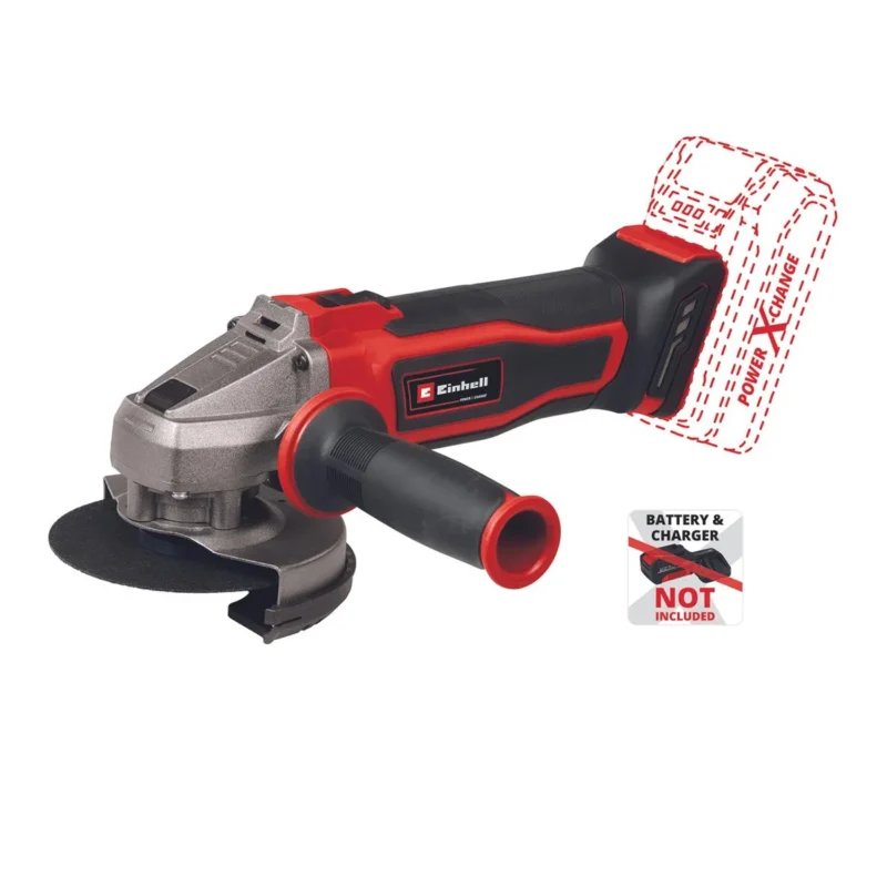 Einhell aku ugaona kutna brusilica Power X- Change TE-AG 18/115 Q Li-Solo