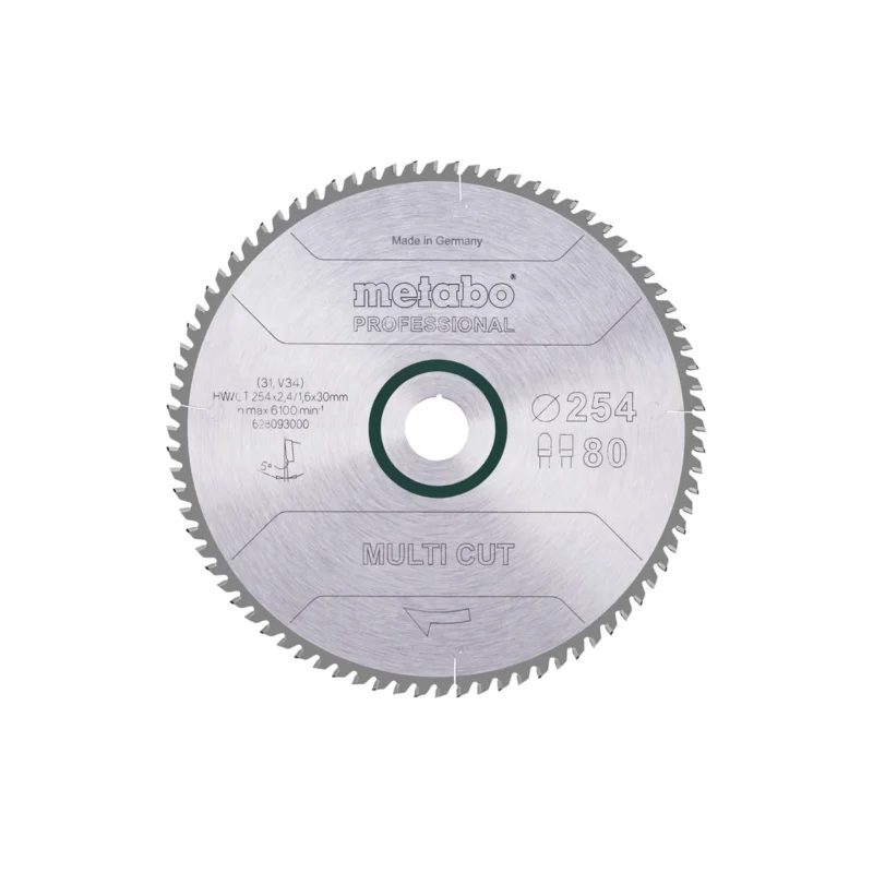 Metabo list kružne pile/cirkulara 254 x 2.4/1.6x30 Multi Cut Professional 628093000