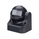 Optonica senzor pokreta 180º  IP44 - Crna