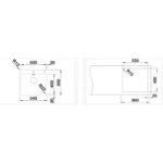 Blanco Andano 500-IF/A