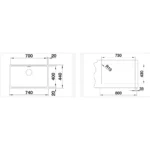Blanco Andano 700-IF