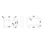 Blanco Andano 700-IF/A