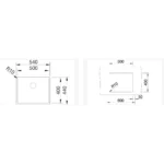 Blanco Claron 500-U Durinox