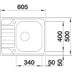 Blanco Dinas 45 S Mini