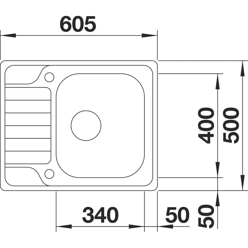 Blanco Dinas 45 S Mini