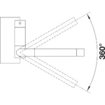 Blanco Laressa-F Krom HD