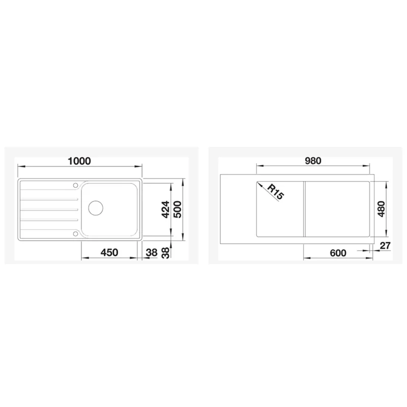 Blanco Lemis XL 6 S-IF