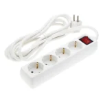 Optonica produžni kabal sa 4 utičnice + ON/OFF prekidač