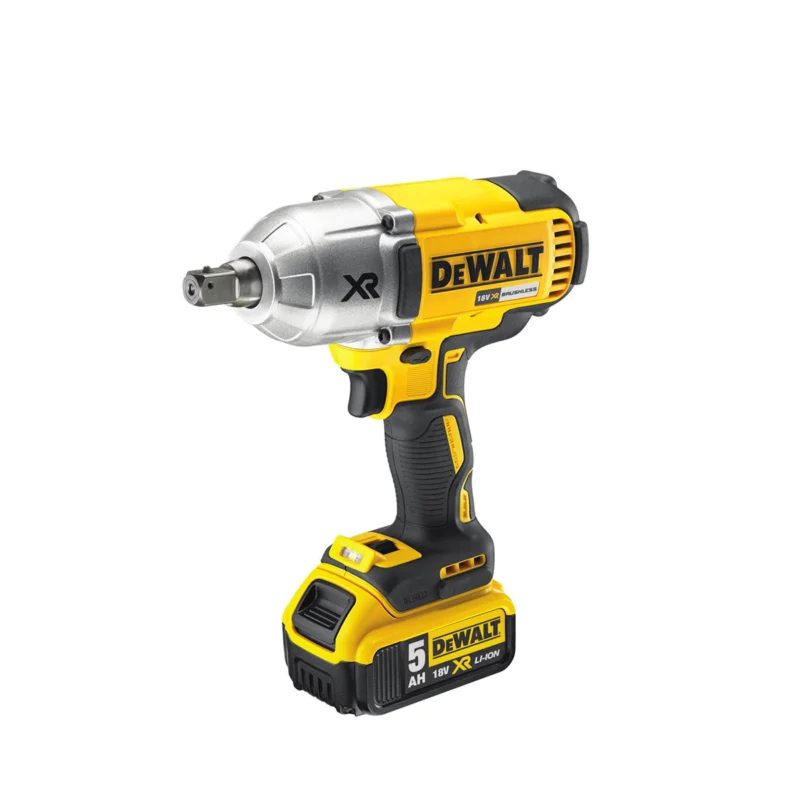 DeWALT set aku bušilica, aku udarni odvijač i aku brusilica BRUSHLESS 18V 3x5Ah DCKM009