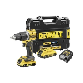 DeWalt aku udarna bušilica BRUSHLESS 18V 2x2.0Ah DCD100YD2T-QW - Kit