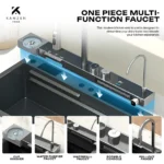 InArt kuhinjski sudoper 750 x 460 x 210 mm