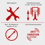 Scheppach motorna testera pila CSP530S 2.7 KS