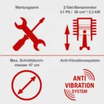 Scheppach motorna testera pila CSP560S 3.1 KS