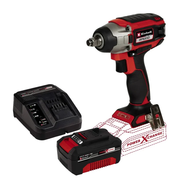 Einhell aku udarni odvijač Power X-Change Brushless IMPAXXO 18/230 - KIT 4