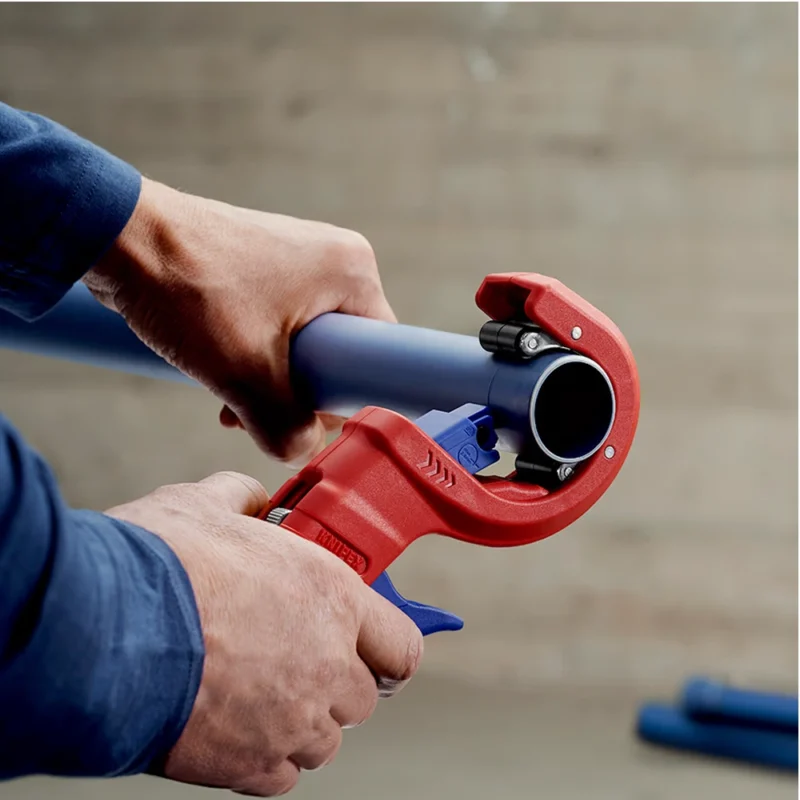 Knipex rezač plastičnih cijevi DP50 Ø 32-50 mm 90 23 01 BK