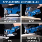 Scheppach aku ubodna pila Brushless IXES BC-JS254-X  - Solo