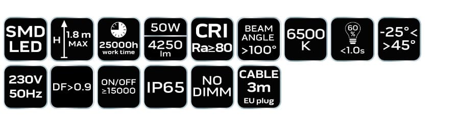 NEO Tools signalni trokut i reflektor NEO 99-076 2u1 (Kopiraj)