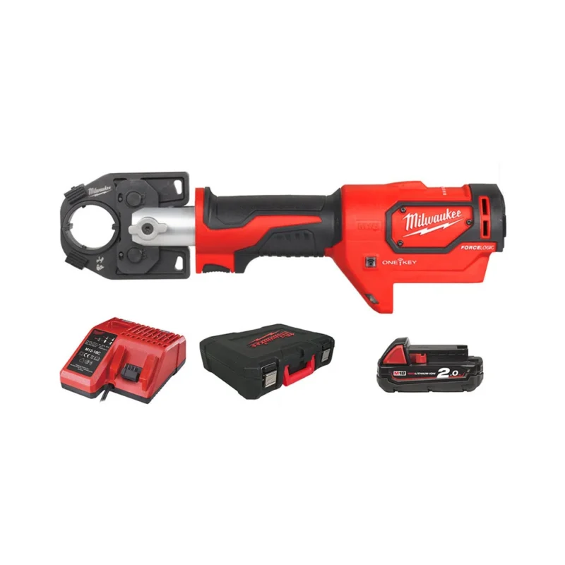 Milwaukee aku hidraulični stezač kablova 60 kN M18 ONEHCCT60-202C Kit (Kopiraj)